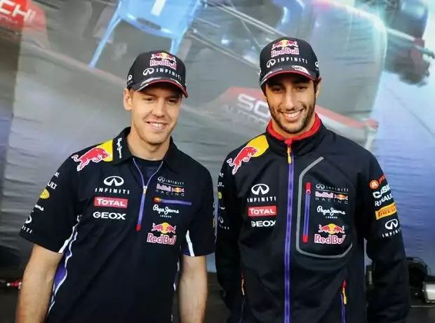 Sebastian Vettel, Daniel Ricciardo Titel-Bild zur News: Sebastian Vettel, Daniel Ricciardo
