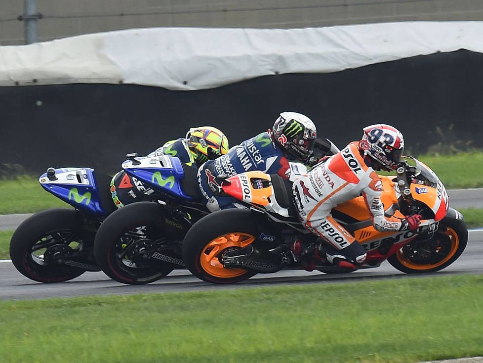Valentino Rossi, Jorge Lorenzo, Marc Marquez