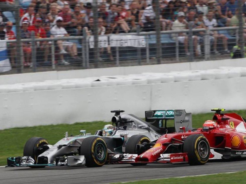 Lewis Hamilton, Kimi Räikkönen