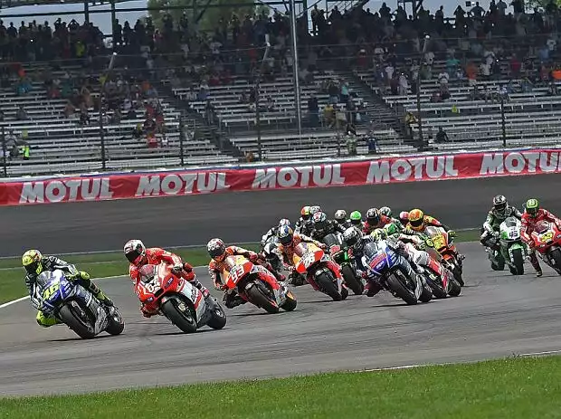 Titel-Bild zur News: MotoGP Start