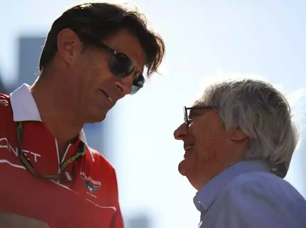 Graeme Lowdon, Bernie Ecclestone Titel-Bild zur News: Graeme Lowdon, Bernie Ecclestone