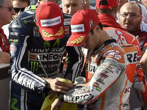 Valentino Rossi, Daniel Pedrosa Titel-Bild zur News: Valentino Rossi, Daniel Pedrosa