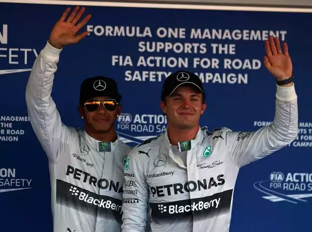 Lewis Hamilton, Nico Rosberg Titel-Bild zur News: Lewis Hamilton, Nico Rosberg