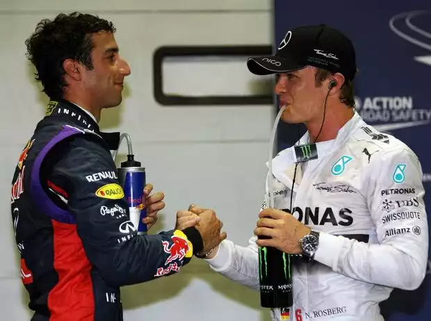 Daniel Ricciardo, Nico Rosberg Titel-Bild zur News: Daniel Ricciardo, Nico Rosberg