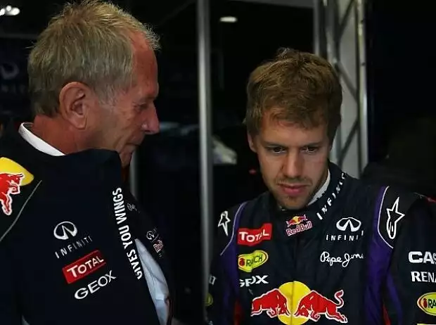 Sebastian Vettel, Helmut Marko Titel-Bild zur News: Sebastian Vettel, Helmut Marko