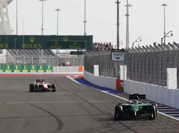 Kamui Kobayashi, Max Chilton Titel-Bild zur News: Kamui Kobayashi, Max Chilton
