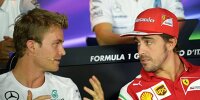 Bild zum Inhalt: Alonso spielt mit Gerüchten: 2015 kein Mercedes-Antrieb?