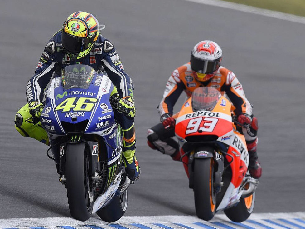 Valentino Rossi, Marc Marquez