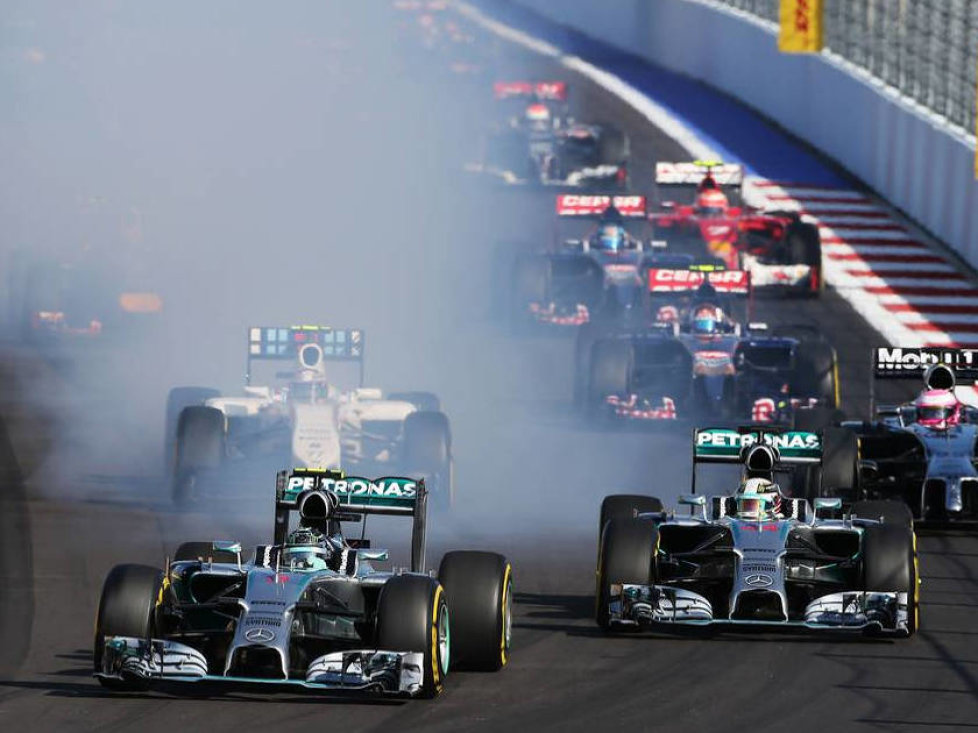 Nico Rosberg, Lewis Hamilton