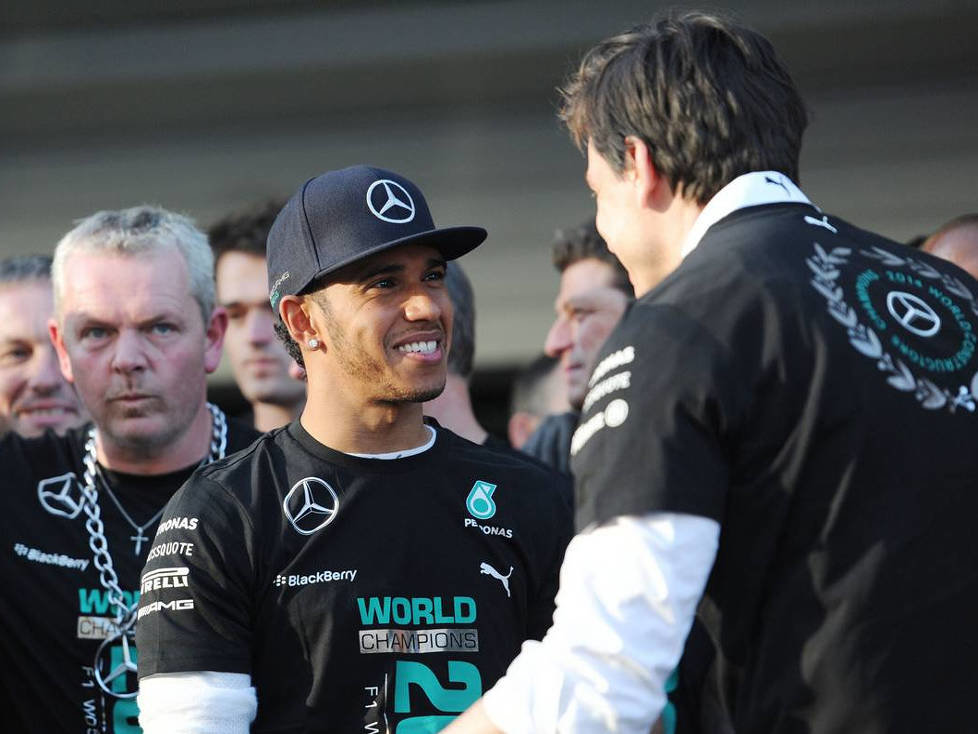 Lewis Hamilton, Toto Wolff