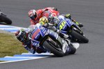 Jorge Lorenzo vor Valentino Rossi (Yamaha) 