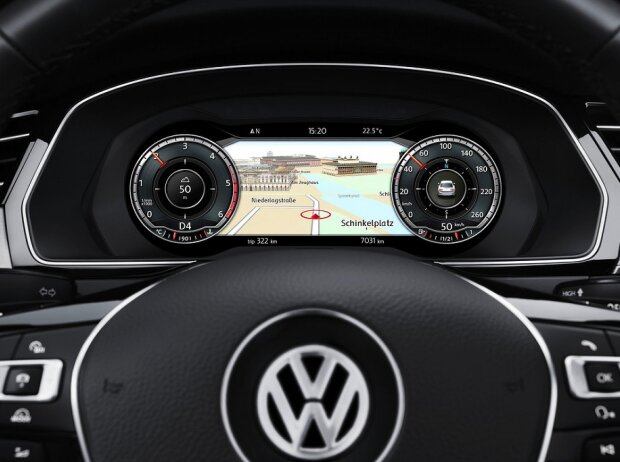 Volkswagen Passat mit digitalem Cockpit