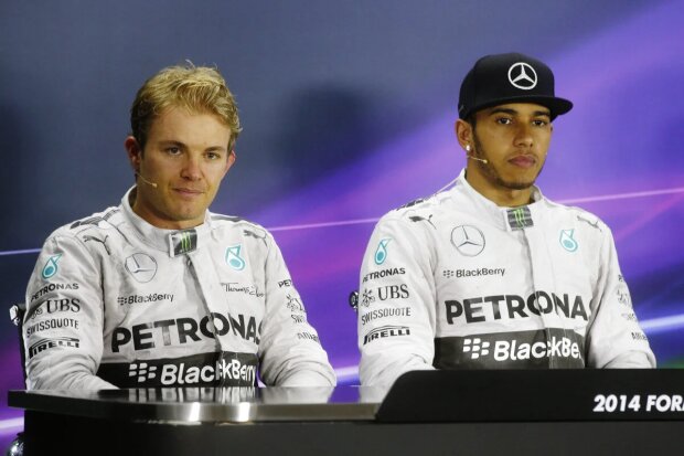 Nico Rosberg Lewis Hamilton Mercedes Mercedes AMG Petronas Formula One Team F1 ~Nico Rosberg (Mercedes) und Lewis Hamilton (Mercedes) ~ 