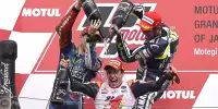 Bild zum Inhalt: Rossi lobt: "Marc verdient den Titel"