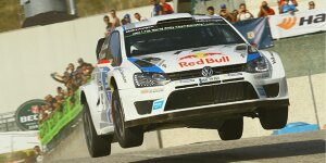 Latvala begeistert die Fans bei der Rallyelegend