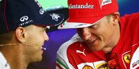 Bild zum Inhalt: Räikkönen über den Teamkollegen Vettel: "Wäre schön"