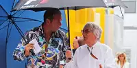 Kai Ebel und Bernie Ecclestone