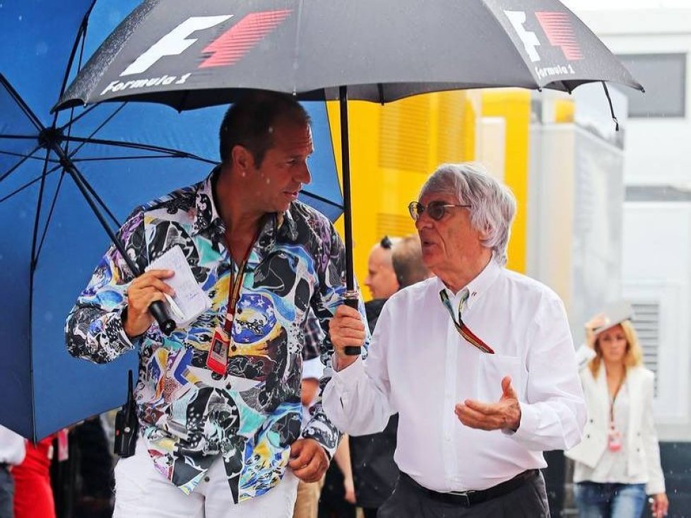 Kai Ebel und Bernie Ecclestone