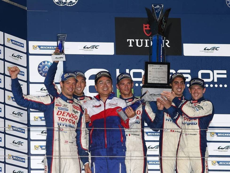 Alexander Wurz, Stephane Sarrazin, Kazuki Nakajima, Sebastien Buemi, Anthony Davidson