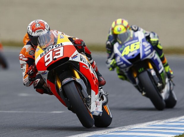 Marc Marquez, Valentino Rossi