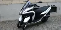 Bild zum Inhalt: Fahrbericht Yamaha Tricity 125: Schmalspur-Spaß für die Stadt