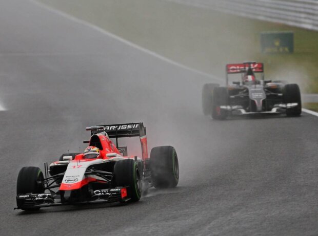 Jules Bianchi, Adrian Sutil Jules Bianchi, Adrian Sutil