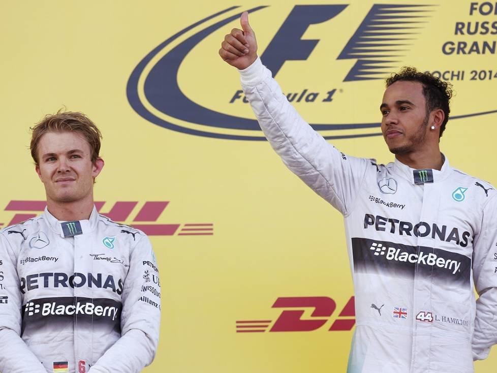 Nico Rosberg, Lewis Hamilton