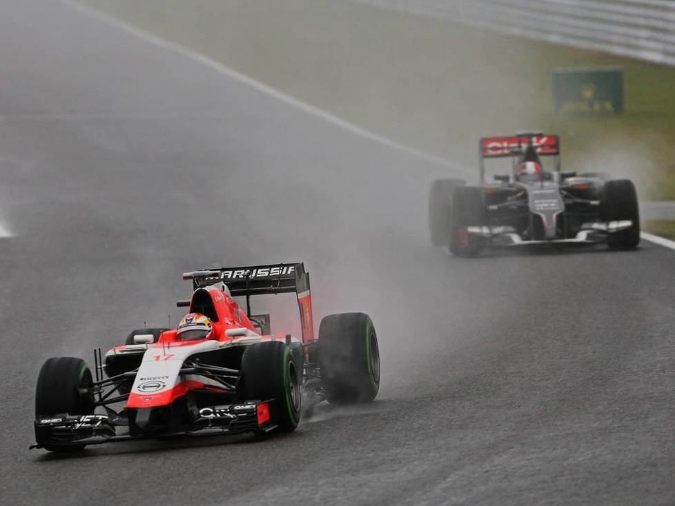 Jules Bianchi, Adrian Sutil