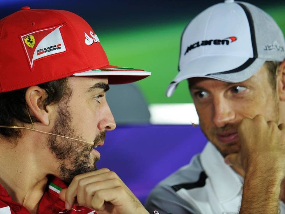 Fernando Alonso, Jenson Button