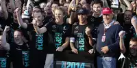 Paddy Lowe, Nico Rosberg, Lewis Hamilton, Niki Lauda