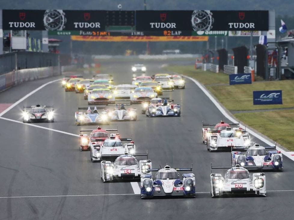 Anthony Davidson, Sebastien Buemi, Timo Bernhard, Mark Webber, Brendon Hartley
