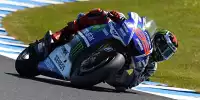 Bild zum Inhalt: Phillip Island: Lorenzo Schnellster, aber viele Stürze