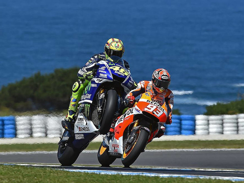 Valentino Rossi, Marc Marquez