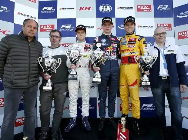 Lucas Auer, Max Verstappen, Tom Blomqvist Titel-Bild zur News: Lucas Auer, Max Verstappen, Tom Blomqvist