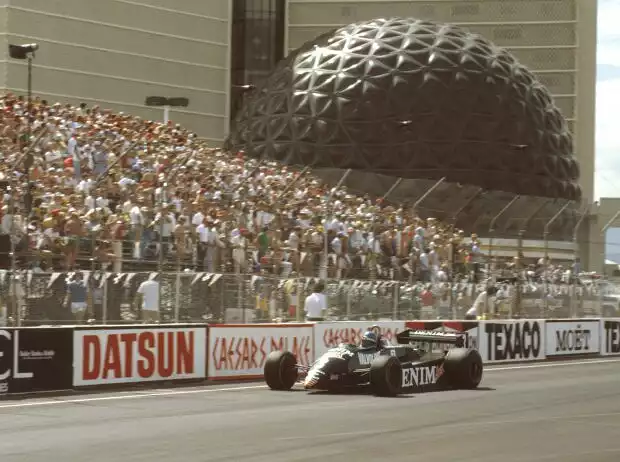 Michele Alboreto, Tyrrell, Las Vegas 1982 Titel-Bild zur News: Michele Alboreto, Tyrrell, Las Vegas 1982