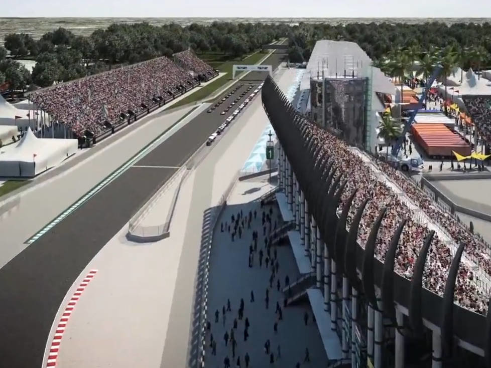Umbau des Autodromo Hermanos Rodriguez in Mexiko-Stadt
