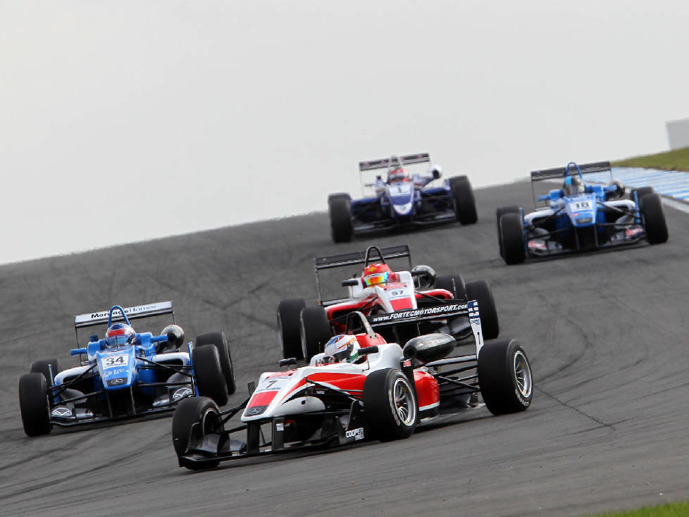 Start der Britischen Formel 3