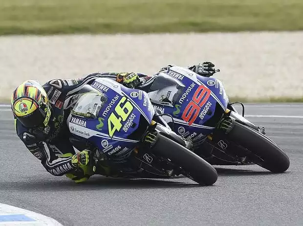 Jorge Lorenzo, Valentino Rossi Titel-Bild zur News: Jorge Lorenzo, Valentino Rossi