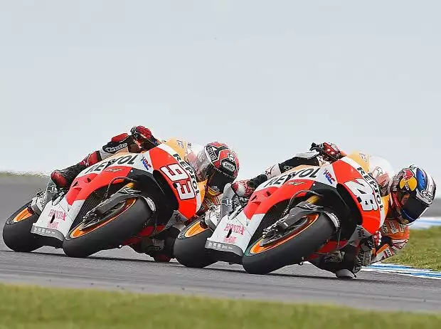 Marc Marquez, Daniel Pedrosa Titel-Bild zur News: Marc Marquez, Daniel Pedrosa