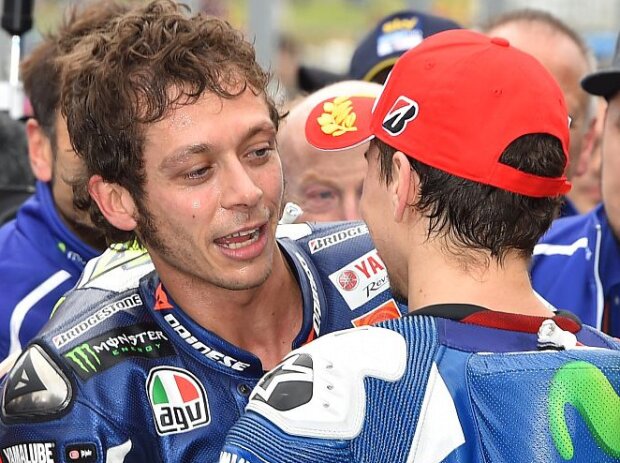 Valentino Rossi, Jorge Lorenzo