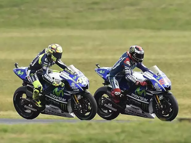 Jorge Lorenzo, Valentino Rossi Titel-Bild zur News: Jorge Lorenzo, Valentino Rossi