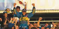 Zweiter WM-Titel 1995: Michael Schumacher, Flavio Briatore
