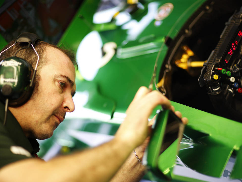 Caterham-Mechaniker