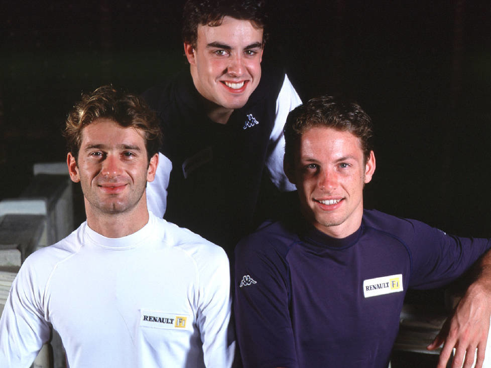 Fernando Alonso, Jarno Trulli, Jenson Button