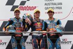 Alex Marquez, Jack Miller und Alex Rins 