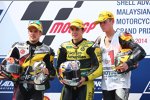 Mika Kallio, Maverick Vinales und Esteve Rabat 