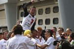 Tito Rabat feiert seinen WM-Titel in Sepang