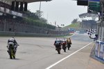 Zieleinlauf Moto3 in Sepang