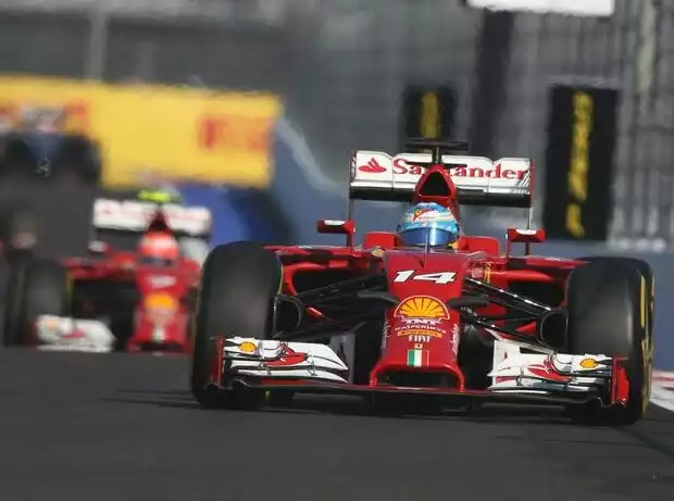 Titel-Bild zur News: Fernando Alonso, Kimi Räikkönen