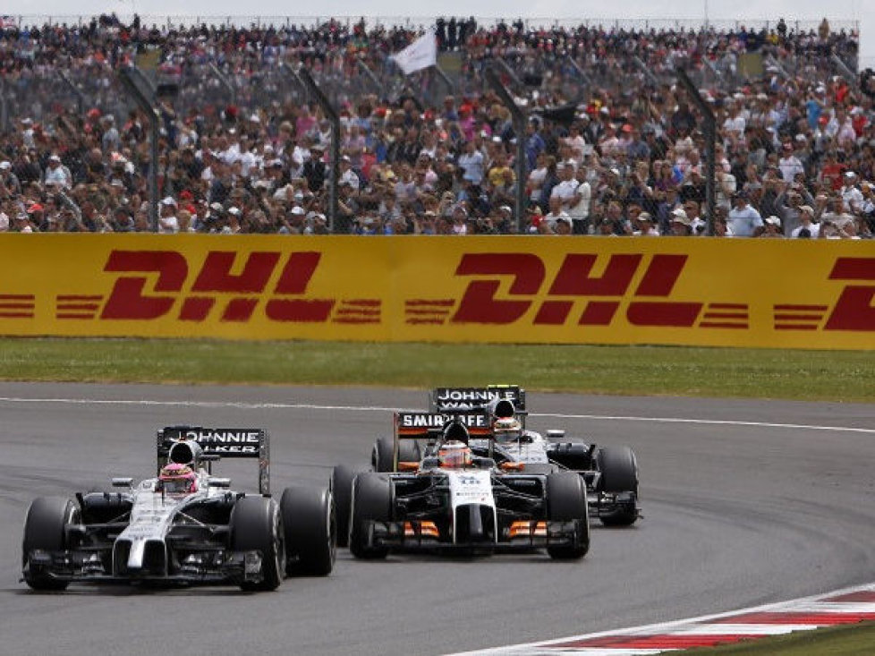 Jenson Button, Nico Hülkenberg, Kevin Magnussen